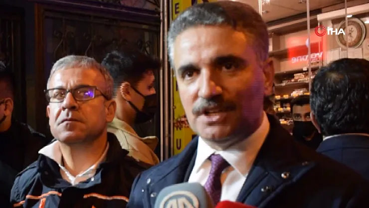 Vali Baruş'tan ilk açıklama! 3 kişi kendi imkanlarıyla kurtuldu