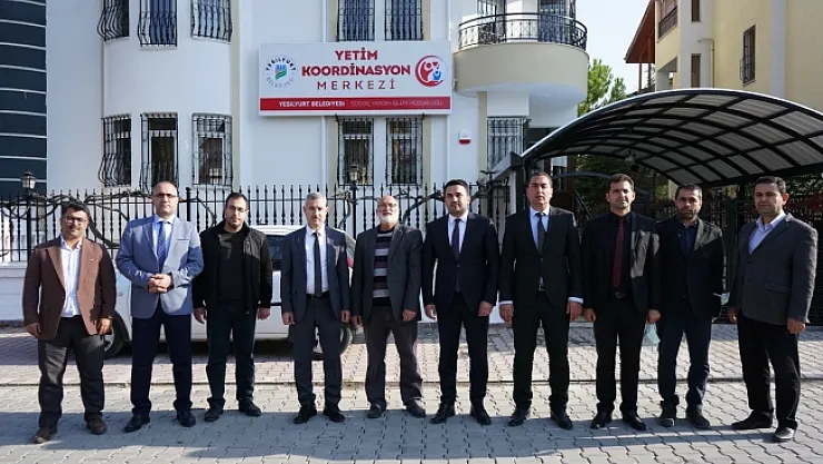 Başkan Çınar, Yetim Koordinasyon Merkezini inceledi