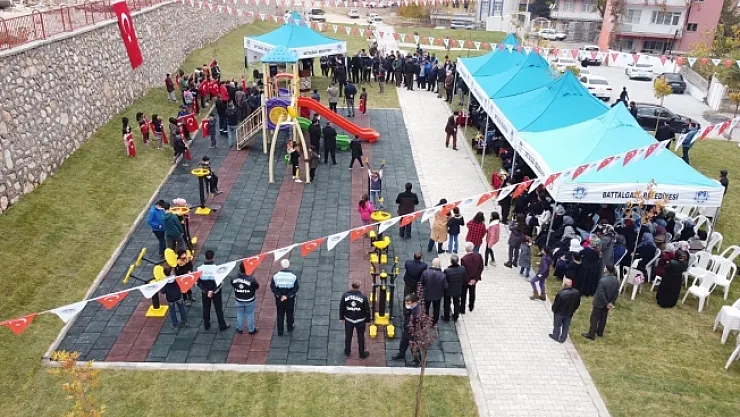Battalgazi'ye 5 bin metrekarelik yeni bir park daha kazandırıldı