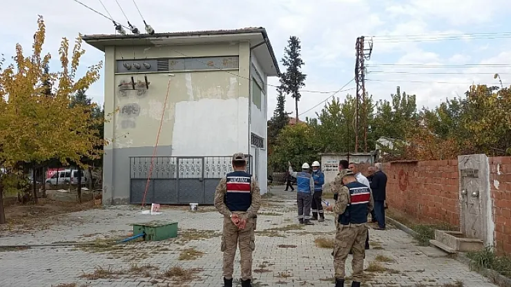 Elektrik akımına kapılan genç işçinin feci ölümü