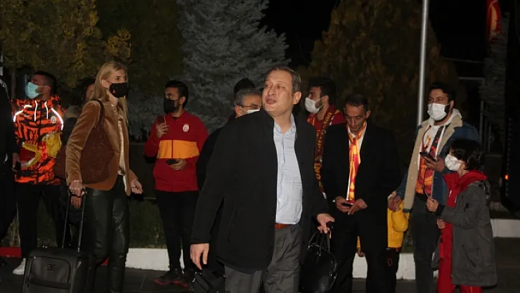 Galatasaray'a Malatya'da coşkulu karşılama