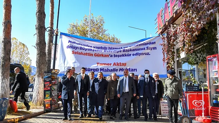 Gürkan'dan Sürgü ziyareti