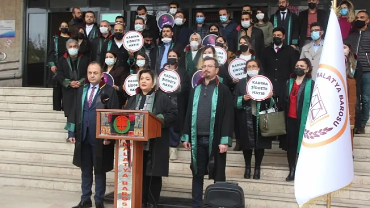 Malatya Barosu'ndan şiddete kınama