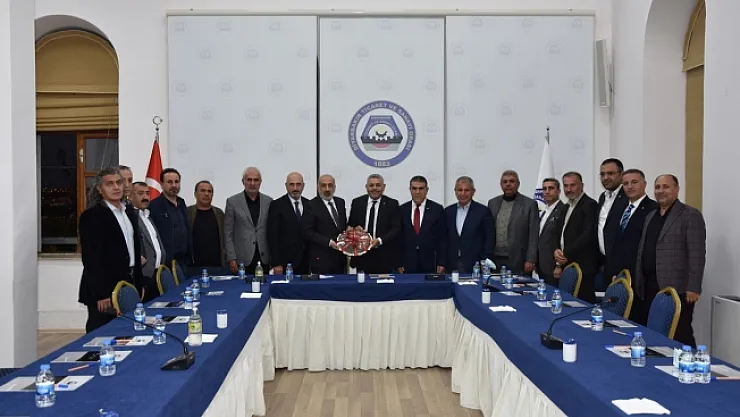 Malatya TSO Heyeti'nden Diyarbakır ziyareti