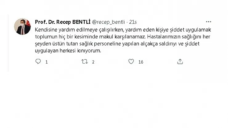 Malatya'da sağlık çalışanlarına saldıran şahıs tutuklandı!