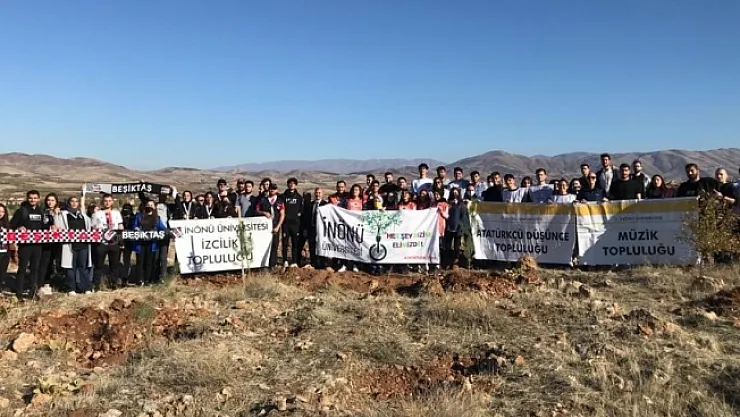 Öğrenciler fidan dikiminde buluştu