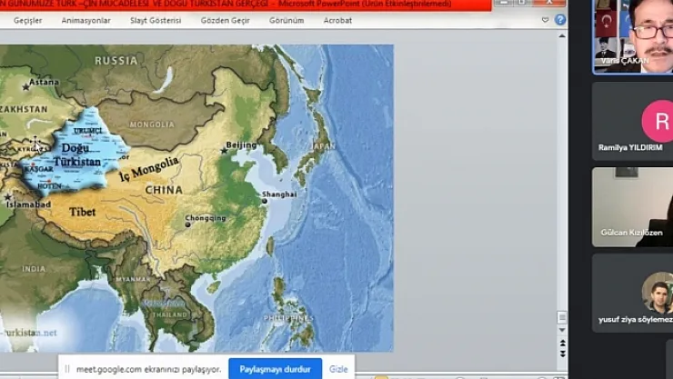 Profesör Çakan: Çin, Türkleri Doğu Türkistan'da ortadan silmeyi amaçlamaktadır