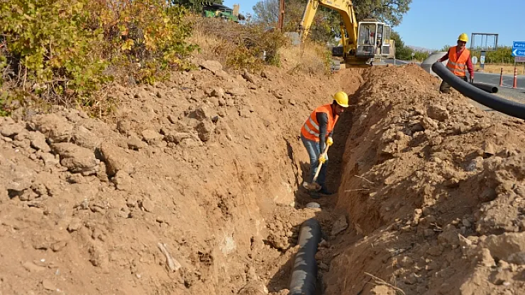 Pütürge-Taşmış'ın kanalizasyon sorunu çözülüyor