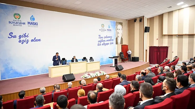 Başkan Gürkan, MASKİ çalışanlarıyla bir araya geldi