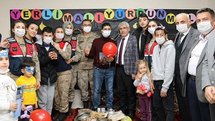 Battalgazi'de özel çocuklar yerli malı haftasını kutladı