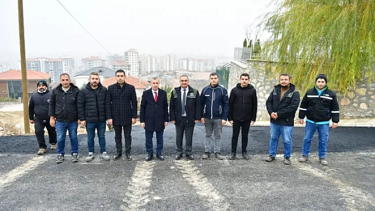Çınar: Tecde Mahallemizi güzel ve akıcı yollarla buluşturuyoruz