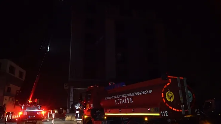 ERTV televizyon binasında yangın!