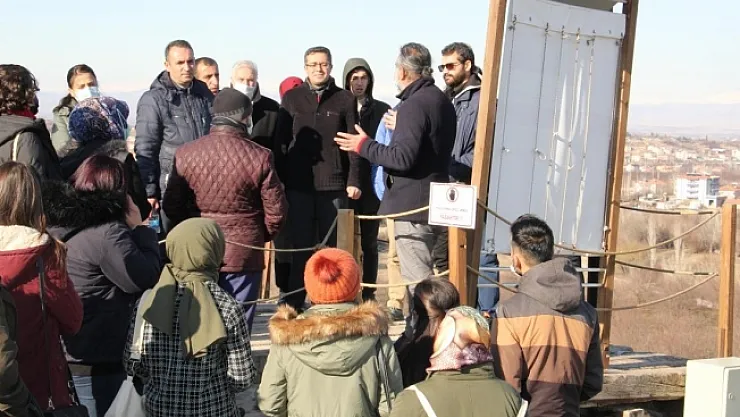 Genç Tarihçiler Topluluğu Arslantepe'yi inceledi