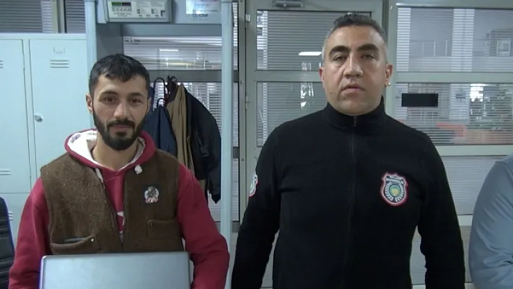 Güvenlik personelinden örnek davranış