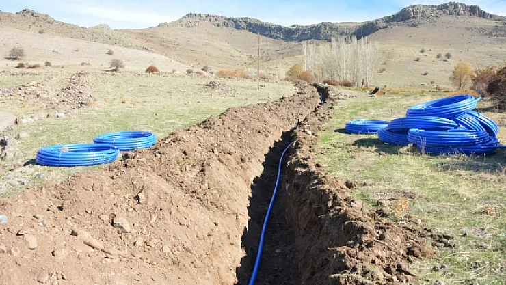 Hasançelebi-Karagüney'in içme suyu altyapısı yenileniyor