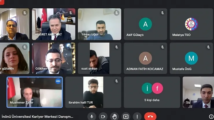 Kariyer Merkezi Danışma Kurulu'nun ilk toplantısı yapıldı