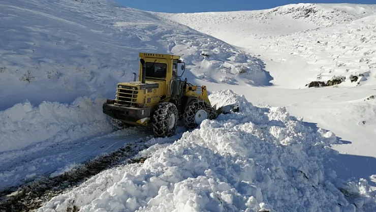 Karla mücadele çalışmaları ilçelerde devam ediyor