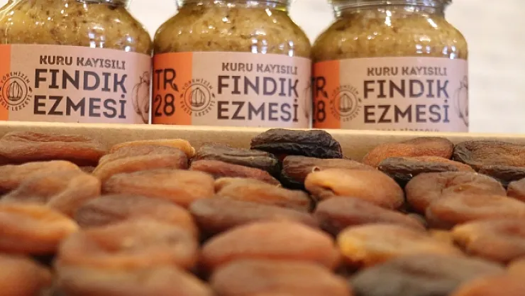 Kayısının, fındık ile tatlı buluşması