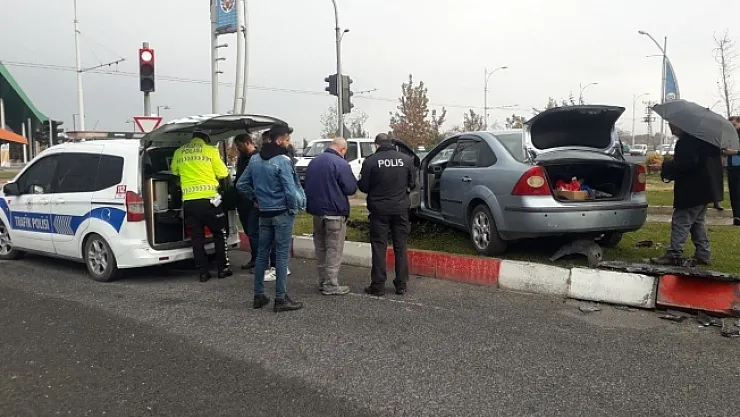 Malatya'da zincirleme kaza: 1 yaralı