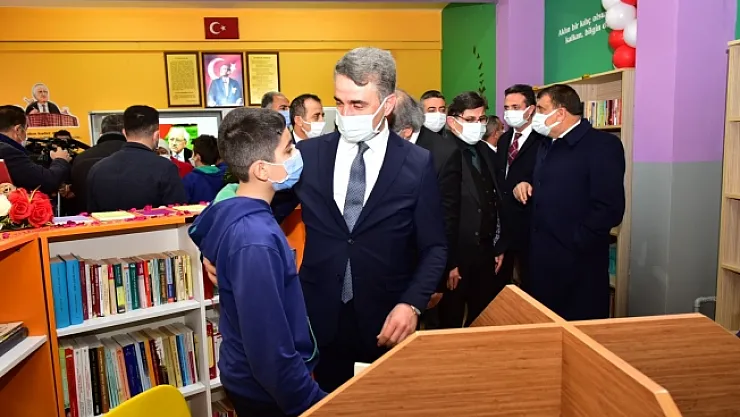 Malatya'da 86 okul kütüphaneye kavuştu