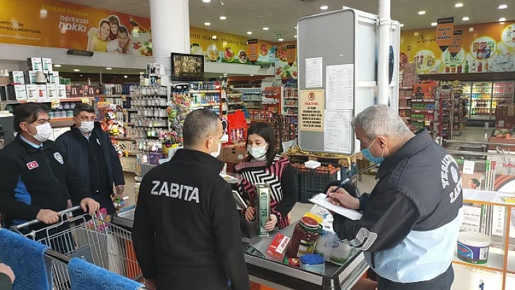 Malatya'da market denetimleri son sürat devam ediyor
