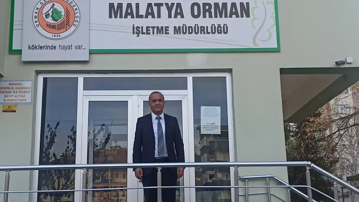Orman İşletme Müdürü Kalaylı'dan veda