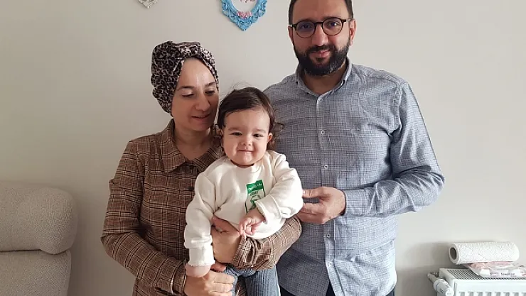 SMA hastası Eyüp Çınar tedavisinin ardından evine döndü