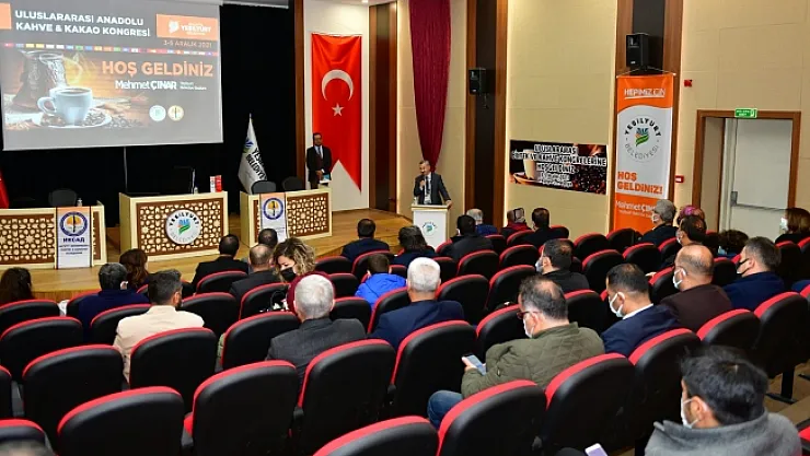 Yeşilyurt'ta Uluslararası Anadolu Kahve ve Kakao Kongresi