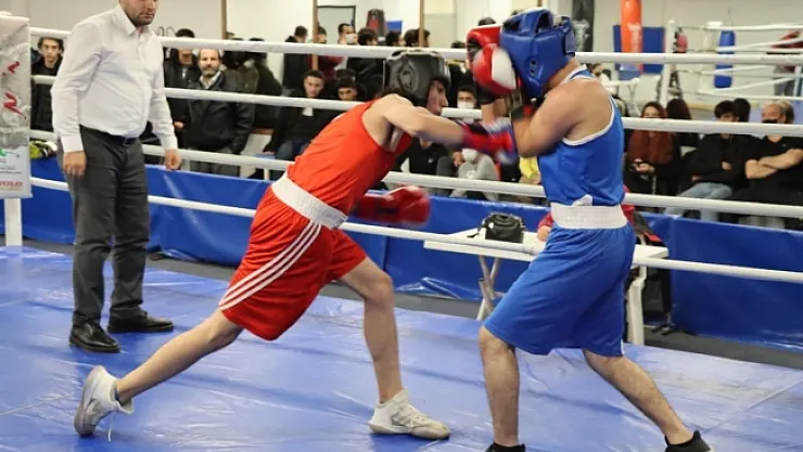 Yumruklar il birinciliği için vuruldu