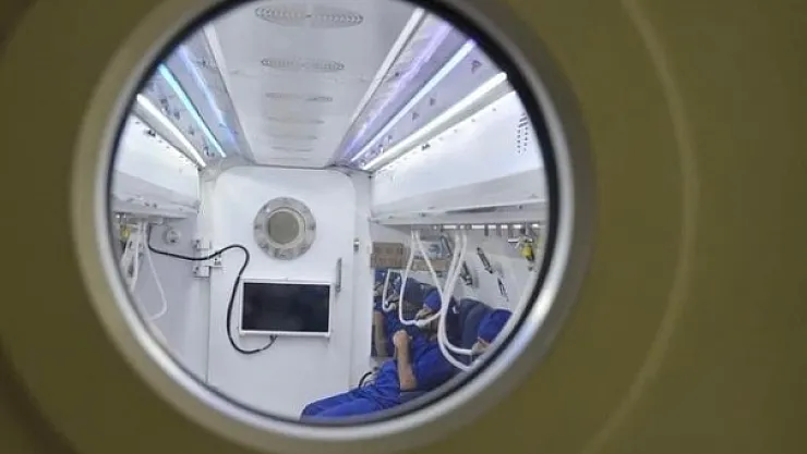 Basınç odası hizmete girdi