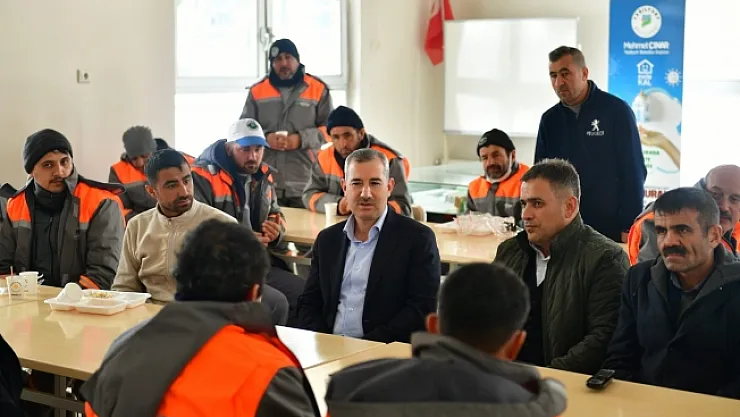 Başkan Çınar: Fedakâr ve özverili bir ekiple çalışmanın gururunu yaşıyoruz