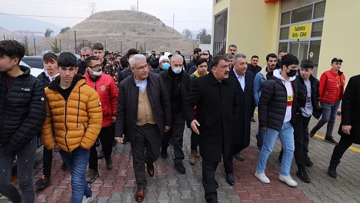 Başkan Güder'den Yeni Malatyaspor'a moral ziyareti