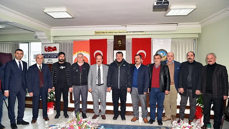 Başkan Gürkan'dan Oda Başkanlarına ziyaret