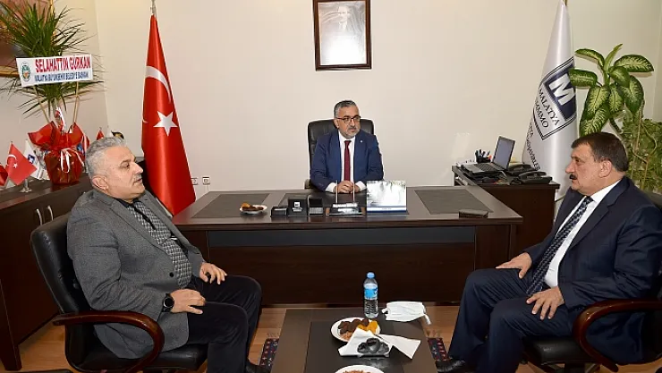 Başkan Gürkan, Muhasebe ve Mali Müşavirler Odasını ziyaret etti