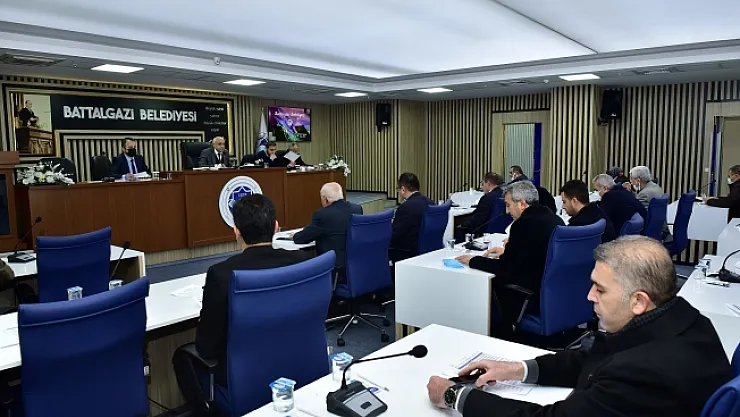 Battalgazi Belediye Meclisi toplandı