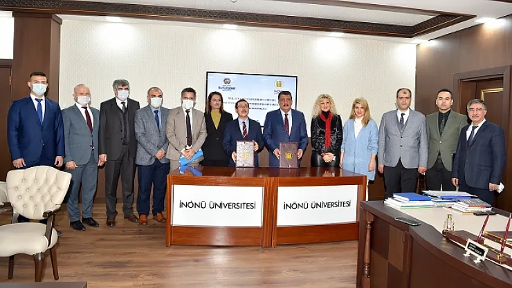 Büyükşehir Belediyesi ve İnönü Üniversitesi arasında İş Protokolü imzalandı