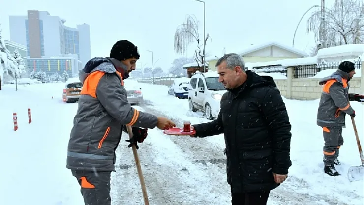 Çınar: Karla mücadelemiz planlı bir şekilde ilerliyor