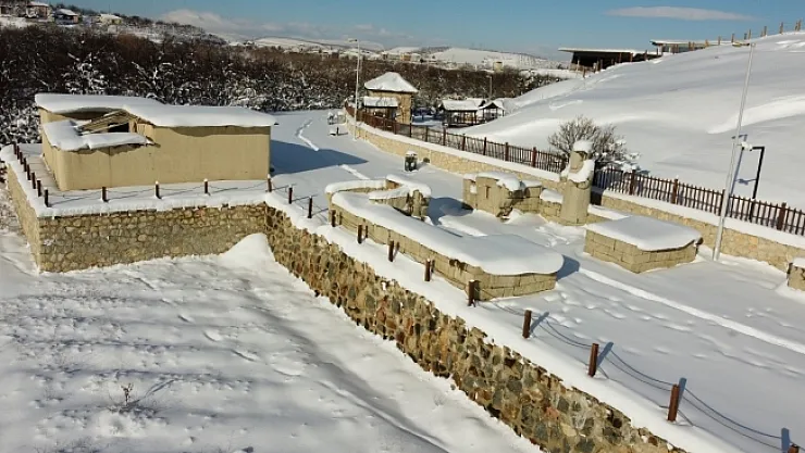 Dünya mirası Arslantepe'de kartpostallık görüntüler  