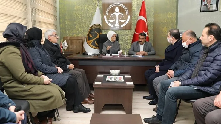 Güder ve Milletvekili Çalık'tan hayırlı olsun ziyareti