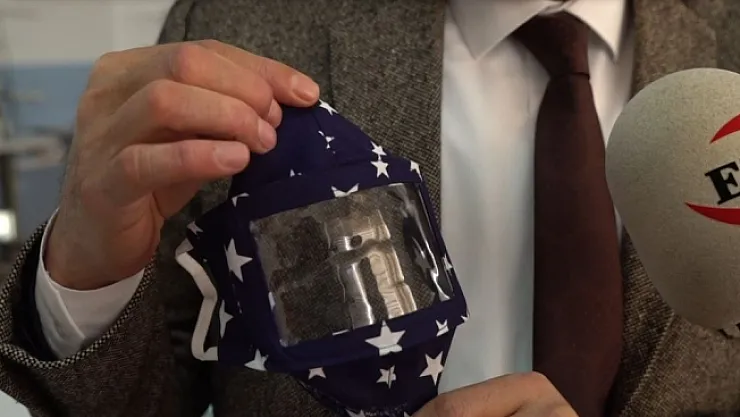 İşitme engellilere özel maske geliştirdiler