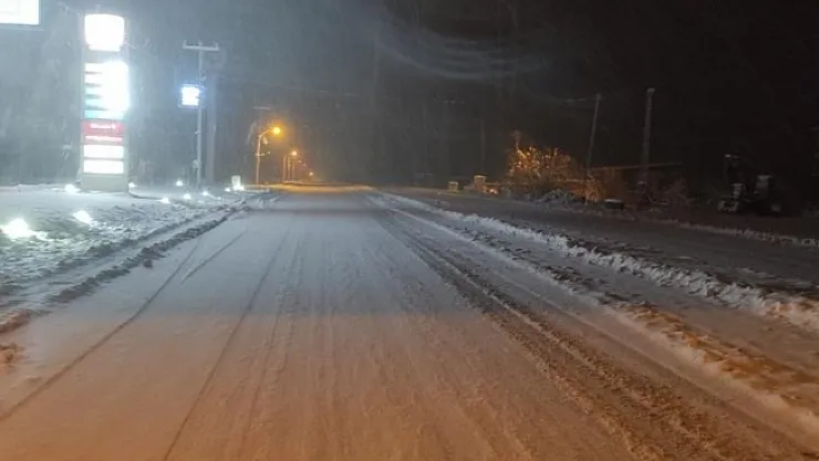 Malatya- Elazığ karayolu ulaşıma kapandı