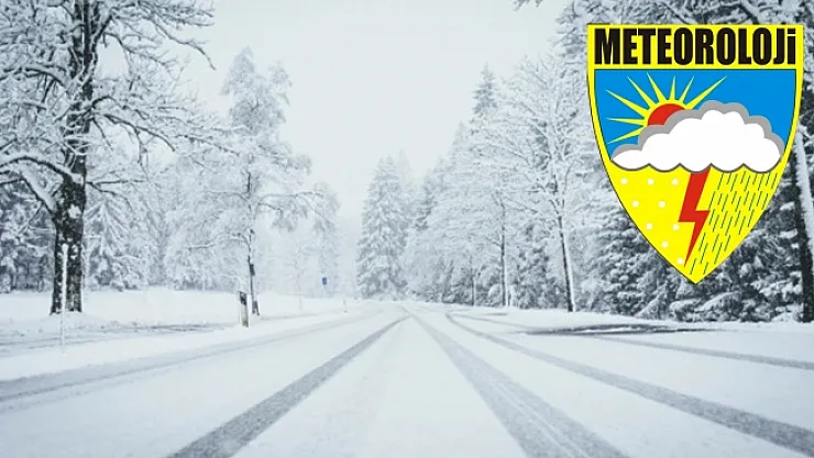 Malatya için yoğun kar yağışına dikkat!