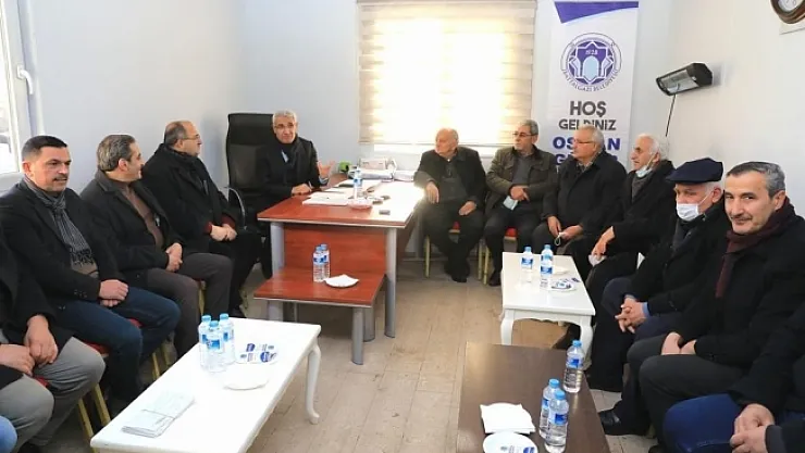 Muhtarlardan Güder'e karla mücadele teşekkürü