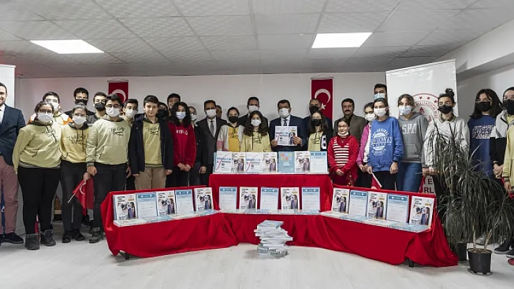 Öğrencilerden Başkan Gürkan'a deneme sınavı teşekkürü