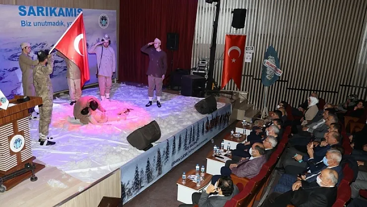 Sarıkamış şehitleri Battalgazi'de anıldı