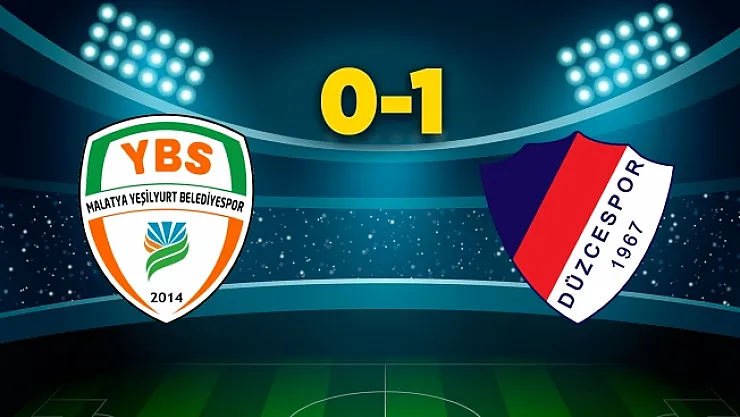 Yeşilyurt lidere direnemedi