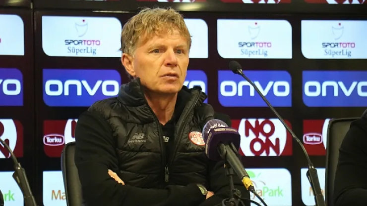 Alfons Groenendijk: 3 puan aldığımız için mutluyuz 