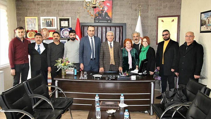 Başkan Güder'den Oda Başkanı Toptaş'a hayırlı olsun ziyareti