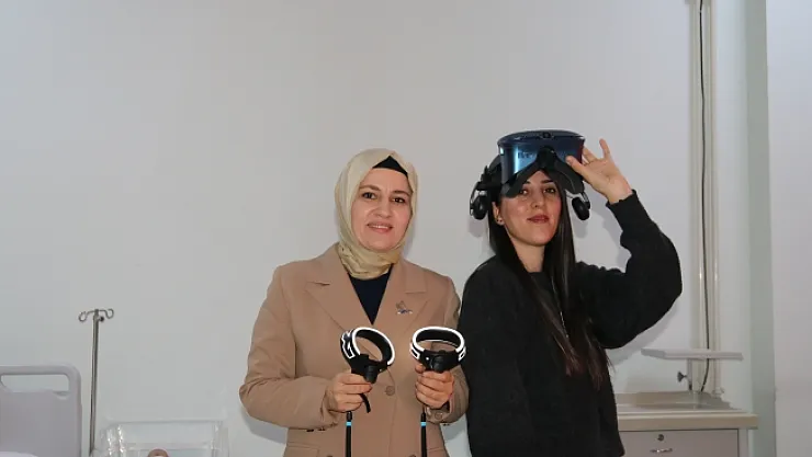 Doğum ağrılarına sanal dokunuş   