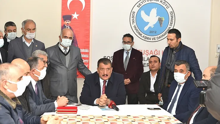 Gürkan'dan Yeşilyurt Muhtarlar Derneği'ne ziyaret